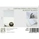 thumbnail image 1 of Cortina Enrrollable Blackout Blanco 120x200cm, 1 of 2
