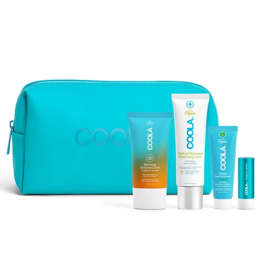 Kit De Protector Solar Y Bálsamo Labial Coola Spf 30 Organic 4 Artículos
