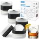 thumbnail image 1 of Molde para bolas de hielo FINENUT 6 cm Redonda grande - Pack de 4, 1 of 8