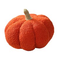 Magideal - Almohada De Calabaza De Halloween, Linda Almohada En Forma 3D, Regalo De Acción De Gracias, Almohada Suave Y Rellena Para Sofá, Cama, Decoración De Ha Rojo