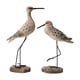 thumbnail image 2 of 2 Piezas Figurinas de Gaviota Artesanía de Madera Estatua de Pájaro Rústica Decoración Del Océano con Detalles Realistas Adecuado para La Sala Y El C Marrón, 2 of 5
