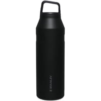 Botella De Agua Stanley Iceflow Cap And Carry+ De 1,5 L, Color Negro