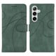 thumbnail image 1 of Funda tipo cartera con tapa para Samsung Galaxy S25 con tarjetero, soporte y cubierta magnética Verde, 1 of 6