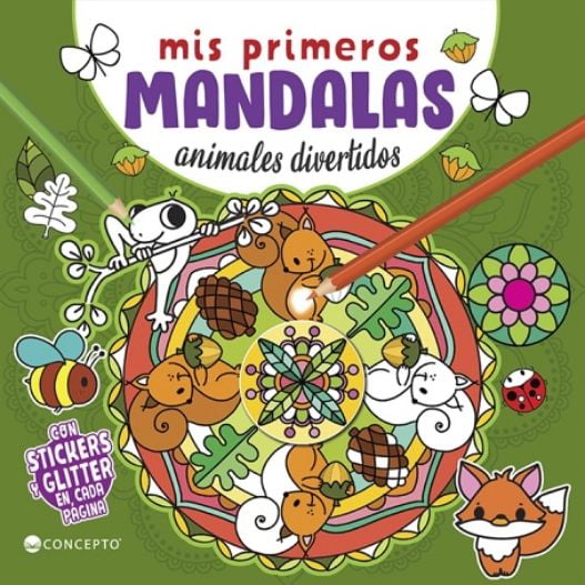 Concepto - Mis Primeros Mandalas - Animales Divertidos