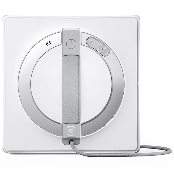 Robot limpiacristales ECOVACS WINBOT W2 PRO, pulverizador de agua de 3 boquillas, sistema de protección de 10 niveles, planificación de ruta Win-SLAM 4.0, sistema de ascenso constante, detección de bo