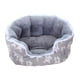 thumbnail image 1 of Cama Para Gatos Otoño Invierno Para Gatos O Perros Pequeños Peluche Para Cachorro Perro Gatito Gris Small, 1 of 5