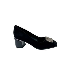 Todopiel - Zapato De Taco Ecocuero Zb012 Negro