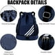 thumbnail image 2 of Mochilas Deportivas, Diseño De Boca De Haz, Impermeable, Gran Capacidad, Correas Ajustables Para Caminar, Nadar, Fitness Baloncesto, 2 of 6