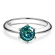 thumbnail image 1 of Moissanite Ring para Mujer 1Uds Color D VVS1 Anillos de Diamante de Plata Esterlina S925 Moissanita Aniversario Promesa Anillos de Boda para Mujer con Certificado, 1 of 9