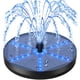 thumbnail image 1 of Fuente solar para baño de pájaros GAIZERL 4W con LED y 7 boquillas, 1 of 6