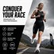 thumbnail image 3 of Leotardo 2XU Trisuit Core de Mujer con Mangas Cortas - Talla S, 3 of 8