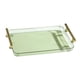 thumbnail image 3 of Bandeja De Servicio Acrílico Transparente Verde, 3 of 3