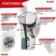 thumbnail image 3 of Guantes de Boxeo Twister Juvenil 6oz Dinosaurio Blanco, 3 of 6