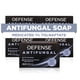 thumbnail image 1 of Jabón antimicótico en barra Defense, paquete de 5 unidades, tiña inguinal, 1 of 9