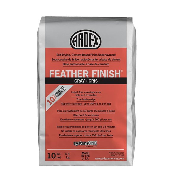 Bolsa de cemento Underlayment Ardex Feather Finish de 4,5 kg
