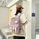 thumbnail image 2 of Kawaii Preppy Nylon Backpack - Large Capacity, Durable & Lightweight - Perfect for School, Travel & Commuting!, 2 of 4