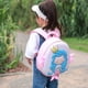 thumbnail image 2 of Cartoon Mermaid Backpack Kindergarten Schoolbag EVA Eggshell Children's School Bag 2-5 Years Old Girls Book Bag Kids Backpack, 2 of 3