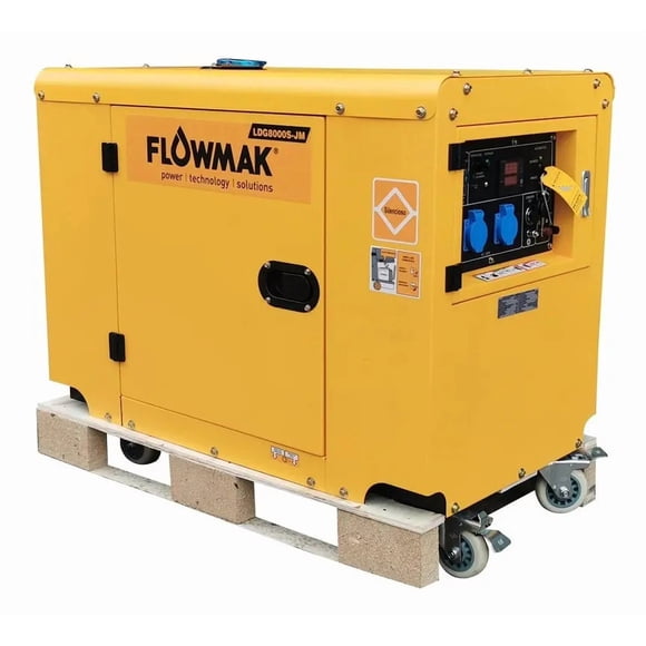 Generador a Diesel Ldg8000s-jm 6Kw C.CNX Ats 220v Flowmak