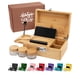 thumbnail image 1 of Caja de almacenamiento HASHSTASH The OG Large Bamboo con candado y accesorios, 1 of 8