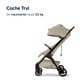 thumbnail image 2 of Coche de Paseo TRVL Beige Nuna, 2 of 9