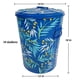 thumbnail image 5 of Bote De Basura De Metal Pintado A Mano 38 Litros Para Cocina Y Hogar, 5 of 9
