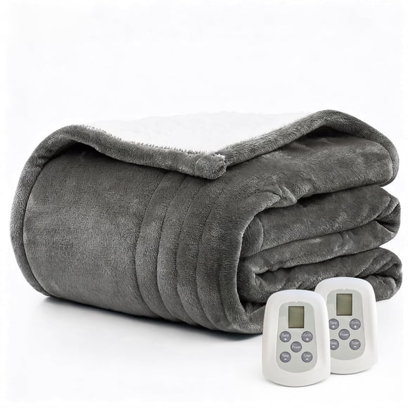 Manta eléctrica WATO FT tamaño queen 213 x 229 cm con doble control