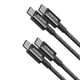 thumbnail image 1 of Cable USB-C a USB-C Anker Carga Rápida 60W 1m Negro, 1 of 5