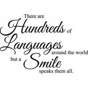 Rienda Libre Graphics - Decomural A Smile Speaks All Languages Classroom Ws-51073