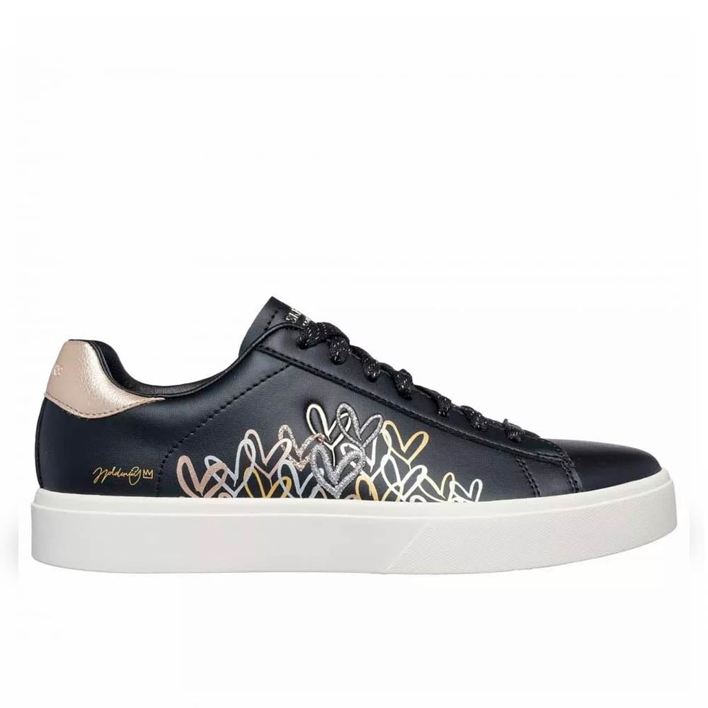 Zapatillas Urbanas Mujer Skechers Eden Lx Gleaming Hearts185129-bkmt