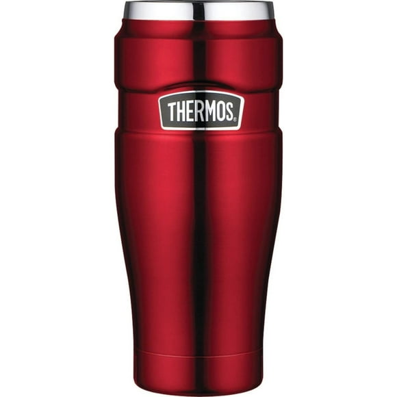 Mug Térmico 470 Ml Acero Inoxidable Rojo