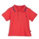 thumbnail image 1 of Polera Bebé Niño Manga Corta Cuello Piqué Rojo Pillin, 1 of 3