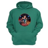 Genérico - Polerón Canguro Stranger Things Verde Aguamarina Talla Xl Unisex