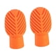 thumbnail image 4 of Set de 2 protectores para baquetas de tambor, accesorios silenciosos de percusión , Naranja, 4 of 5