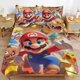 thumbnail image 1 of Super Mario 3-Piece Comforter Set for Bedroom Super Mario Bedding Set for Kids Adults Soft Microfiber Duvet Cover Set with Zipper Closure, 1 of 5
