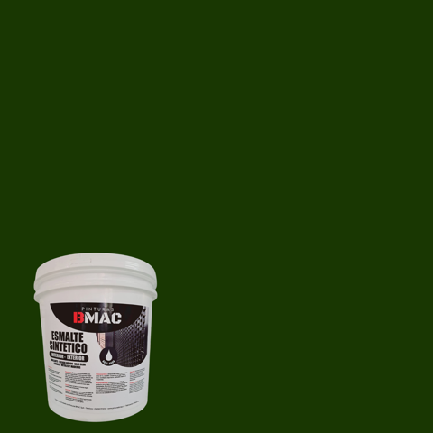 Bmac - Esmalte Sintetico Verde Reja Brillante Tineta