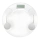thumbnail image 2 of Balanza Digital Baño Vidrio Transparente Plata, 2 of 2