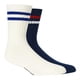 thumbnail image 1 of Pack 2 Pares Calcetines Algodón Hombre 030-Sp80_Bco/Nvy, 1 of 3