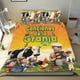 thumbnail image 1 of La Granja de Zenón Conjunto de sábanas temático, trío de piezas, cómodo y amigable con la piel, diseño único, regalo de decoración para el hogar para familiares, amigos y fans,135cm *200cm, 1 of 6