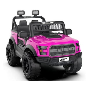 Abmtoys - Auto A Batería 12V 4X4 (5 Motores) Rosada