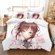 thumbnail image 1 of ing anime Kawaii Girls Kizuna AI Bedding Set Single Twin Full Size Bed Set Adult Kid Bedroom Duvet cover Sets Bed Sheets, 1 of 5