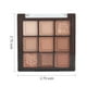 thumbnail image 2 of Paleta De Sombras De Ojos Marrón Neutro Oro Rosa 9 Colores, 2 of 3