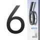 thumbnail image 1 of Número 6 negro de metal moderno de 7 pulgadas HANPIU, 1 of 6