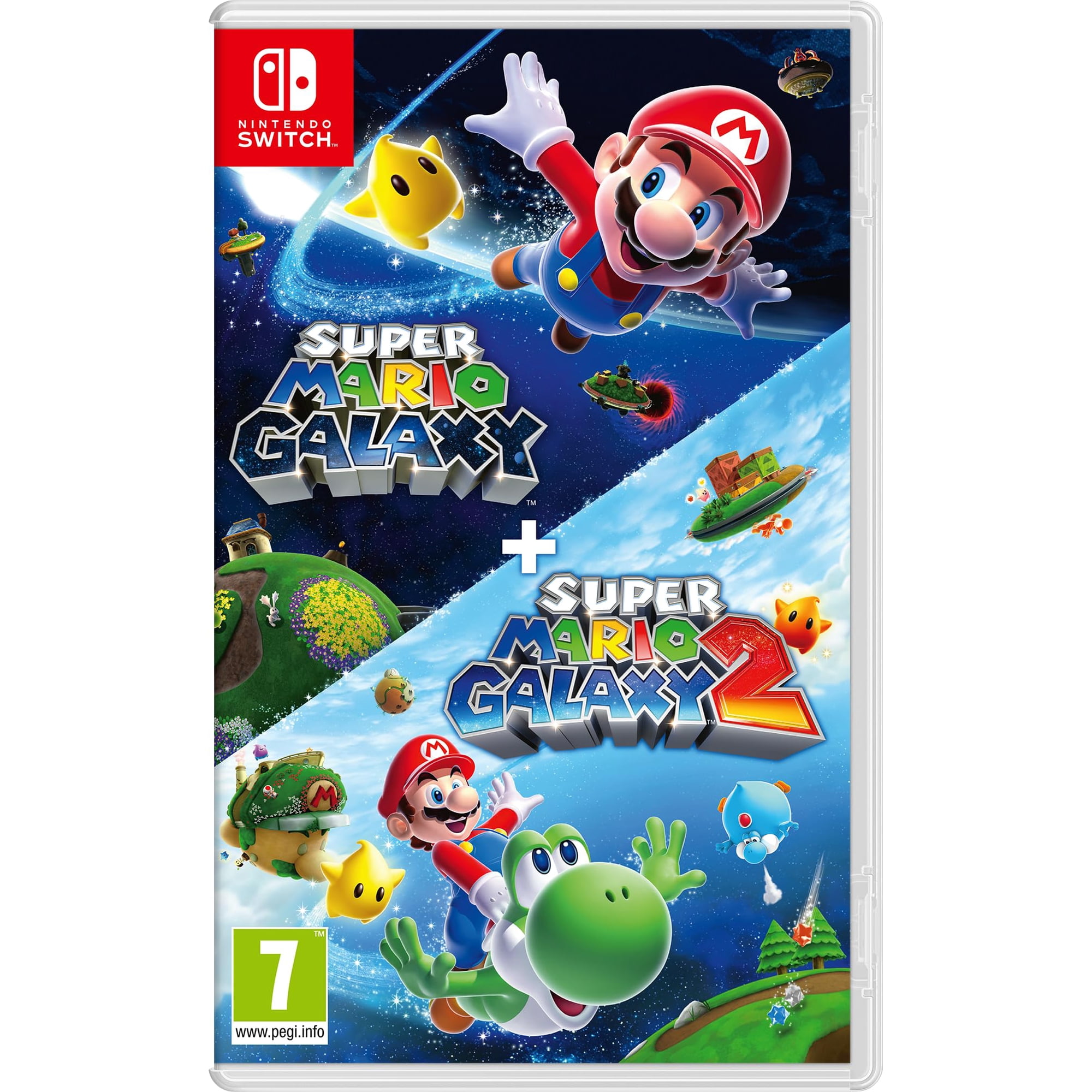 Videojuego Nintendo Super Mario Galaxy + Super Mario Galaxy 2