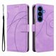 thumbnail image 1 of Funda tipo cartera con tapa para Samsung Galaxy S26 con tarjetero, soporte y cubierta magnética Morado, 1 of 5