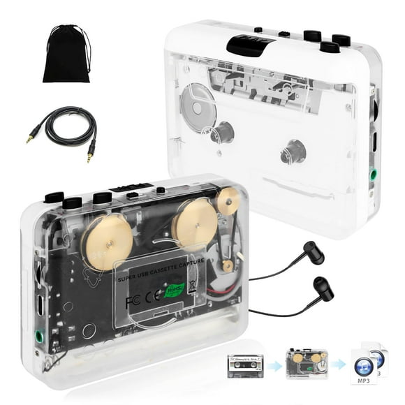 Reproductor de casetes Janryzone Conversor de casetes a MP3