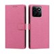 thumbnail image 2 of Funda Cartera de PU para Honor 200 Smart con Tarjetas, Rojo Rosa, 2 of 6