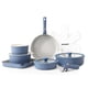thumbnail image 1 of Set de Utensilios de Cocina Sensarte 17 Piezas Azul Marino, 1 of 3