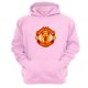 thumbnail image 1 of Polerón Canguro Manchester United Rosa Talla Xl Unisex, 1 of 3