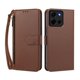 thumbnail image 3 of Funda con Billetera para [Motorola Moto G Play 2026 5G] con Bolsillo Zipper y Tarjetero Marrón, 3 of 6