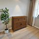 thumbnail image 2 of Aparador Buffet "Essential" Mueble de Madera Artesanal - Café - 100x40x90 cm, 2 of 3